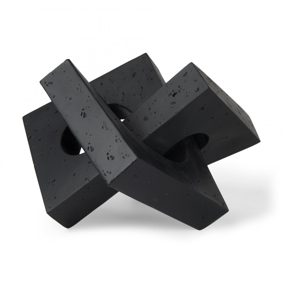 Mercana Linx Large Object - Black, Resin
