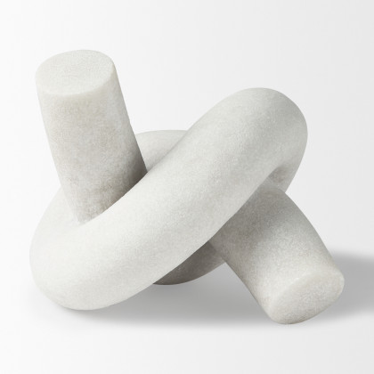 Mercana Otto Small Object - White, Resin