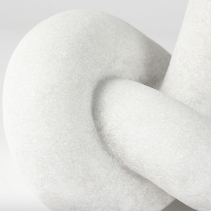 Mercana Otto Small Object - White, Resin