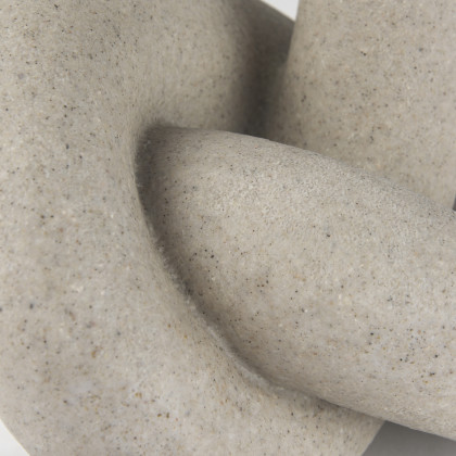 Mercana Otto Large Object - Gray, Resin