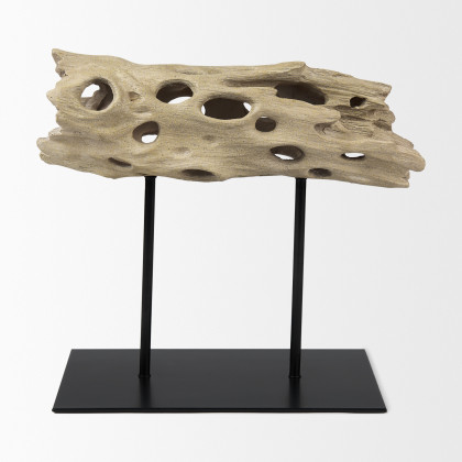 Mercana Dwell Small Object - Brown, Resin