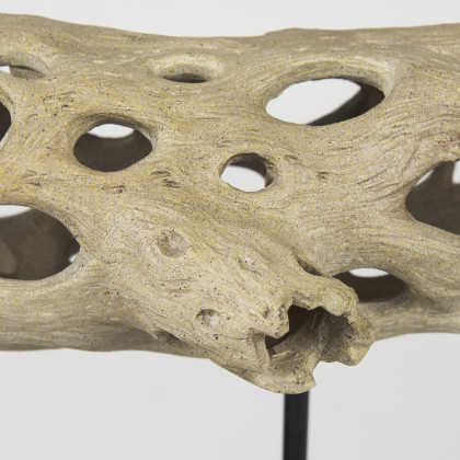 Mercana Dwell Large Object - Brown, Resin