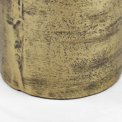 Mercana Quonset Tall Aluminum Metal Ornament - Brass