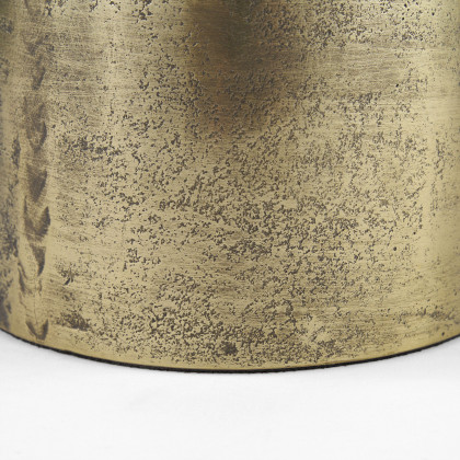 Mercana Quonset Short Aluminum Metal Ornament - Brass
