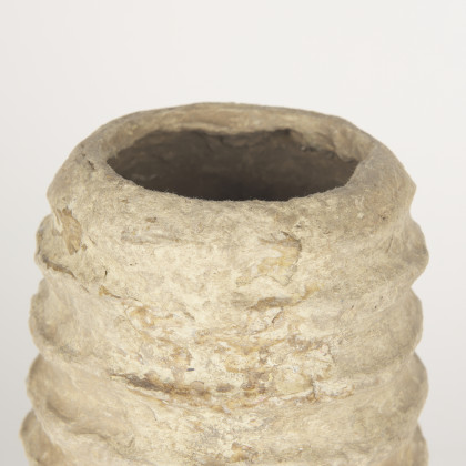 Mercana Kamli Small Vase - Beige, Paper