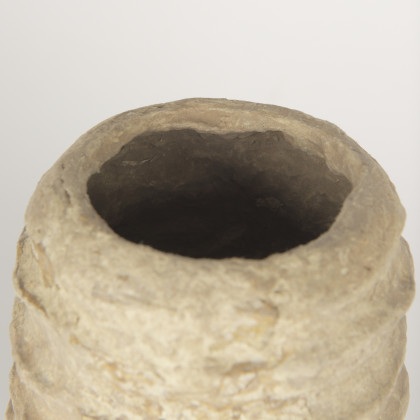 Mercana Kamli Small Vase - Beige, Paper