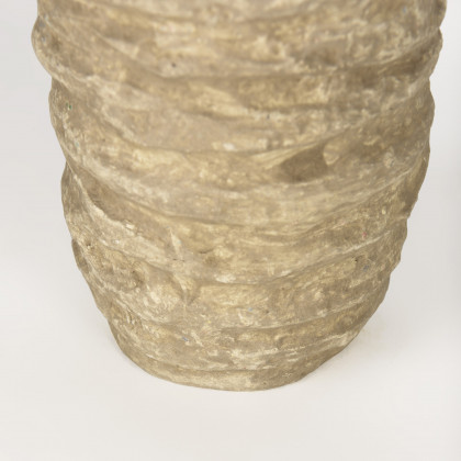 Mercana Kamli Small Vase - Beige, Paper