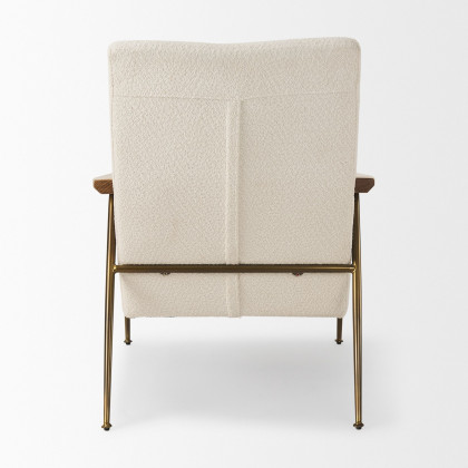 Mercana Grosjean Accent Chair - Cream