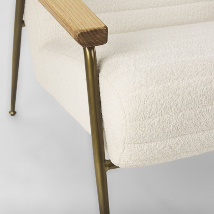 Mercana Grosjean Accent Chair - Cream