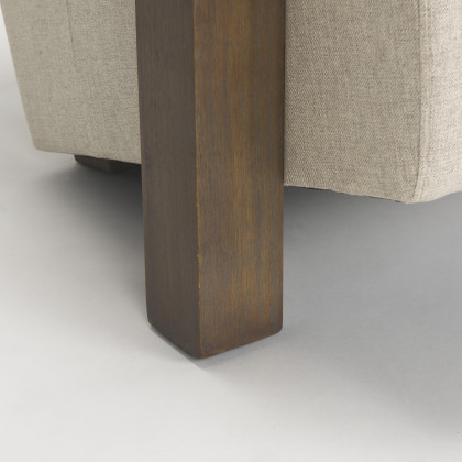 Mercana Sovereign Upholstered Accent Chair - Brown, Fabric