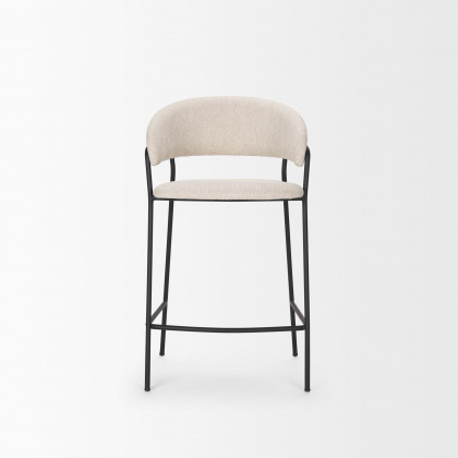 Mercana Carolyn 36" Counter Stool - Oatmeal