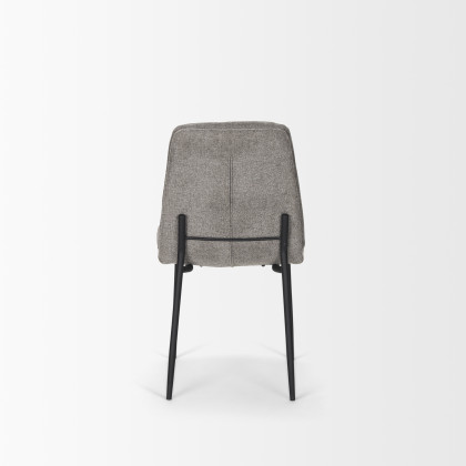 Mercana Eve Dining Chair (Set of 2) - Gray, Metal
