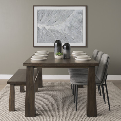 Mercana Eve Dining Chair (Set of 2) - Gray, Metal