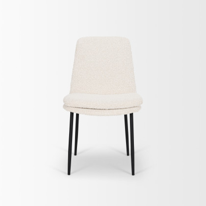 Mercana Eve Dining Chair (Set of 2) - Cream, Metal