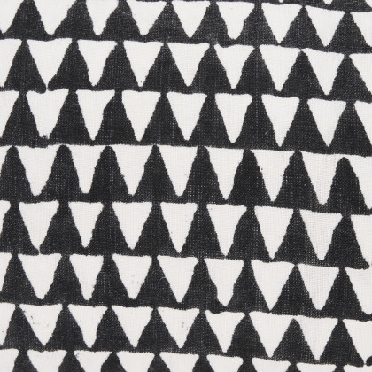 Mercana Jolie Pillow Cover - Cream/Black, 14x26