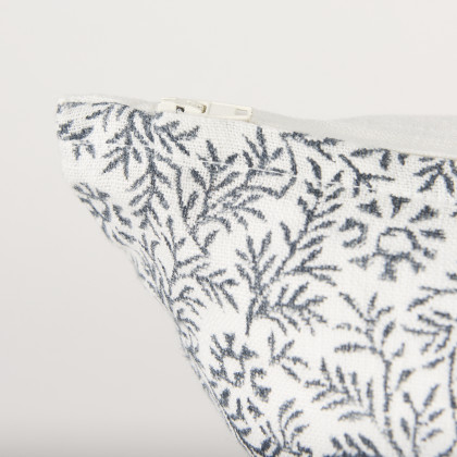 Mercana Jayne Pillow Cover - Cream/Slate, 14x26