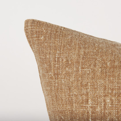 Mercana Jack Pillow Cover - Orange, Linen