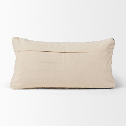 Mercana Kodi Lumbar Pillow Cover - Cream/Beige
