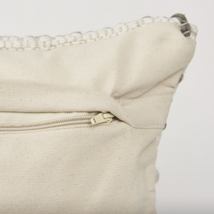 Mercana Kodi Lumbar Pillow Cover - Cream/Beige