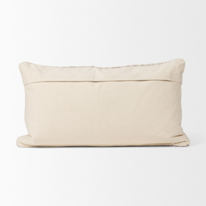 Mercana Khloe Lumbar Pillow Cover - Cream/Beige