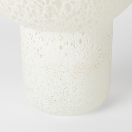 Mercana Heket Tall Vase - White, Glass