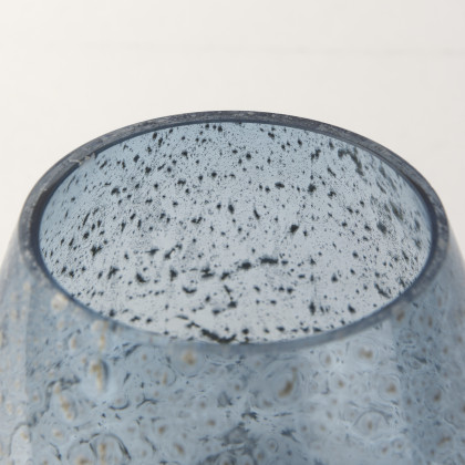 Mercana Robyn Small Vase - Blue, Glass