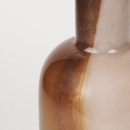 Mercana Marans Tall Vase - Black, Glass