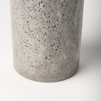 Mercana Emu Large Vase - Black, Glass