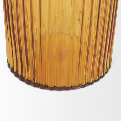 Mercana Dawn Tall Vase - Yellow, Glass