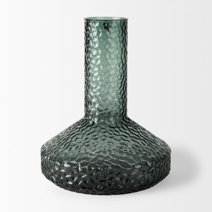 Mercana Jolene Tall Vase - Green, Glass