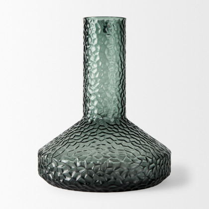 Mercana Jolene Tall Vase - Green, Glass