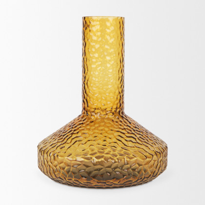 Mercana Jolene Tall Vase - Yellow, Glass