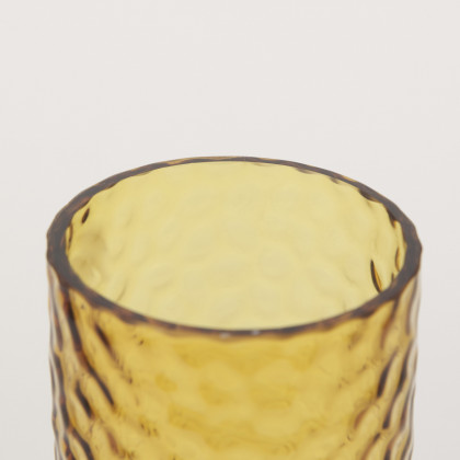 Mercana Jolene Tall Vase - Yellow, Glass