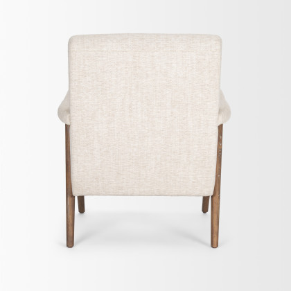 Mercana - Nico Accent Chair in Brown, Fabric