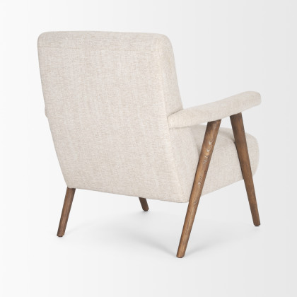 Mercana - Nico Accent Chair in Brown, Fabric