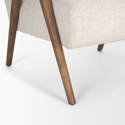Mercana - Nico Accent Chair in Brown, Fabric