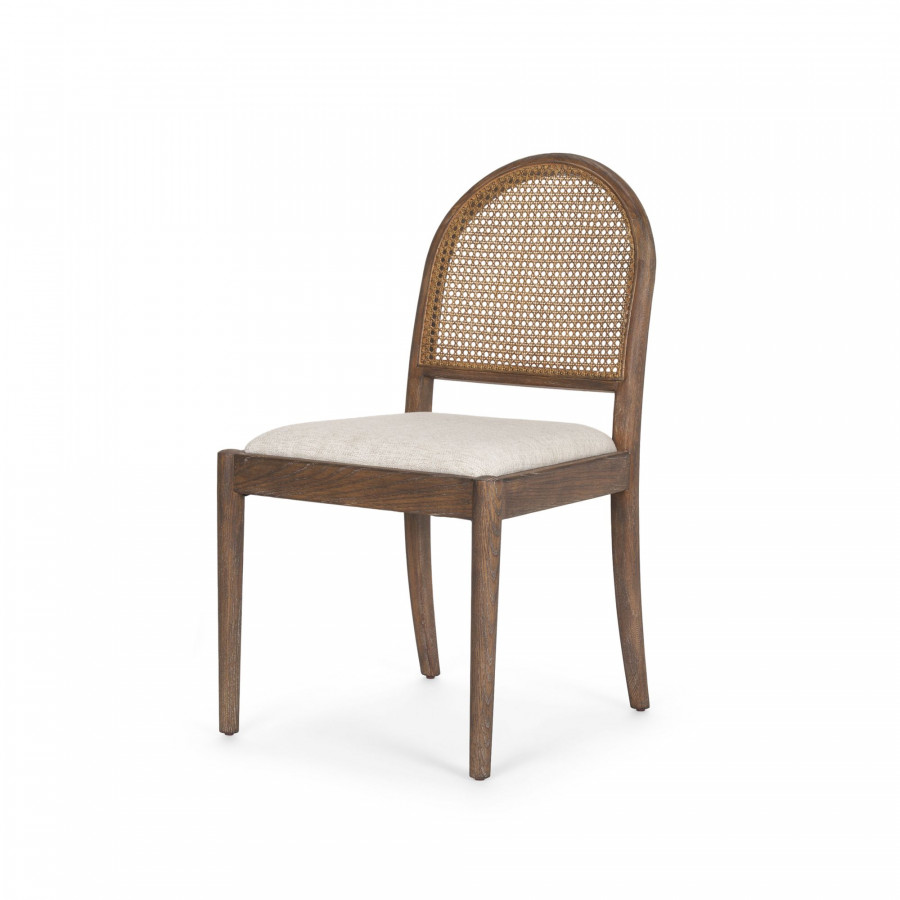 Mercana - Elle Dining Chair in Brown, Wood