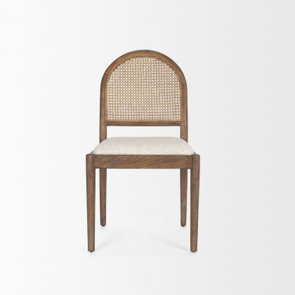 Mercana - Elle Dining Chair in Brown, Wood