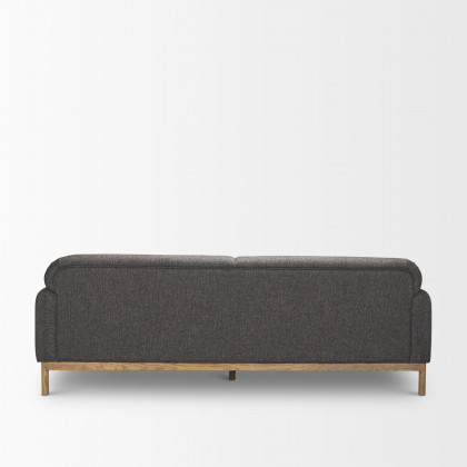 Mercana Hale Sofa - Brown/Gray, Polyester Blend