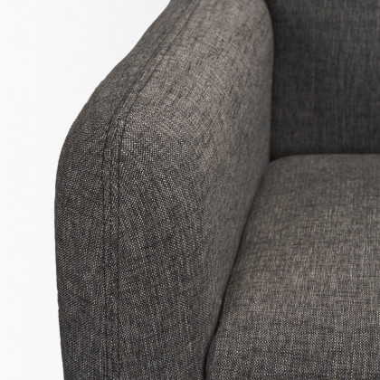 Mercana Hale Sofa - Brown/Gray, Polyester Blend