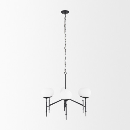 Mercana Edie 6 Light Chandelier - Black