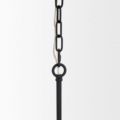 Mercana Edie 6 Light Chandelier - Black