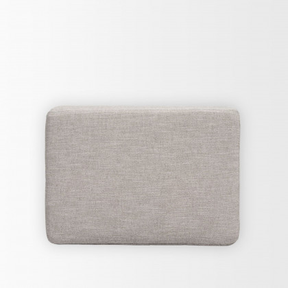 Mercana Halston Small Ottoman Sofa Elements - Light Gray, Performance Fabric