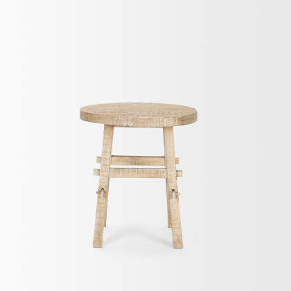 Mercana Rosie Small End Table - Blonde, Wood