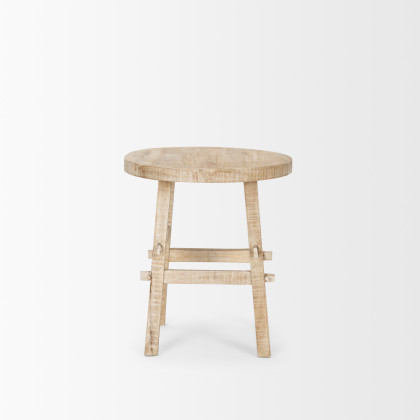 Mercana Rosie Small End Table - Blonde, Wood