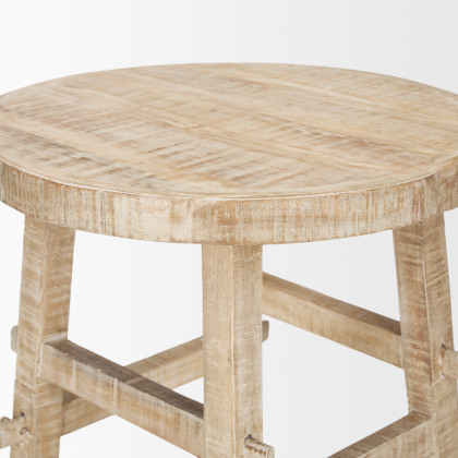 Mercana Rosie Small End Table - Blonde, Wood