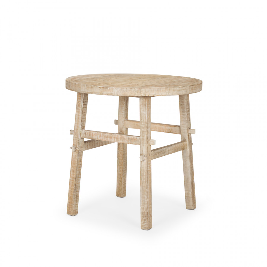 Mercana Rosie Large End Table - Blonde, Wood