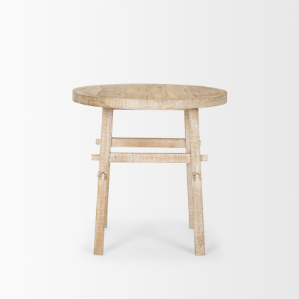 Mercana Rosie Large End Table - Blonde, Wood