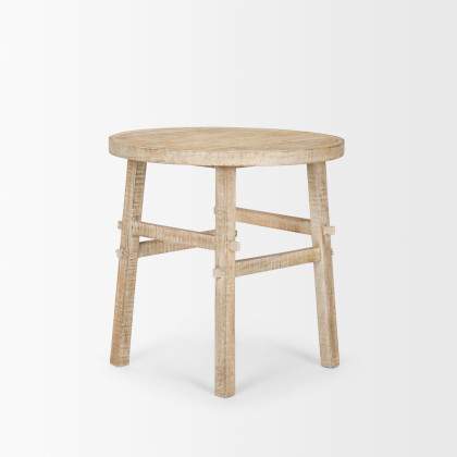 Mercana Rosie Large End Table - Blonde, Wood