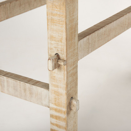Mercana Rosie Small Console Table - Blonde, Wood